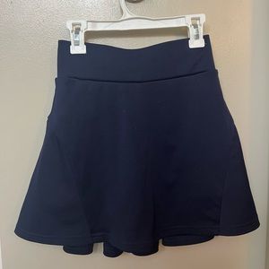 Navy tennis skirt